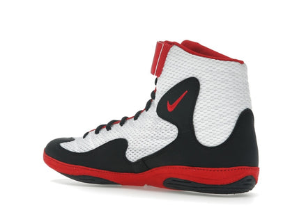 Nike Inflict White Black University Red