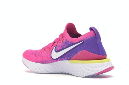Nike Epic React Flyknit 2 Laser Fuchsia White (Women's)