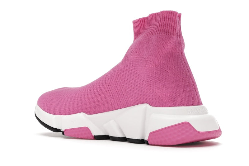 Balenciaga Speed Trainers Mid Pink White (Women's)
