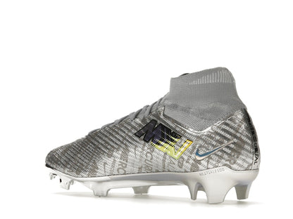 Nike Zoom Mercurial Superfly 9 Elite XXV SE FG Metallic Silver