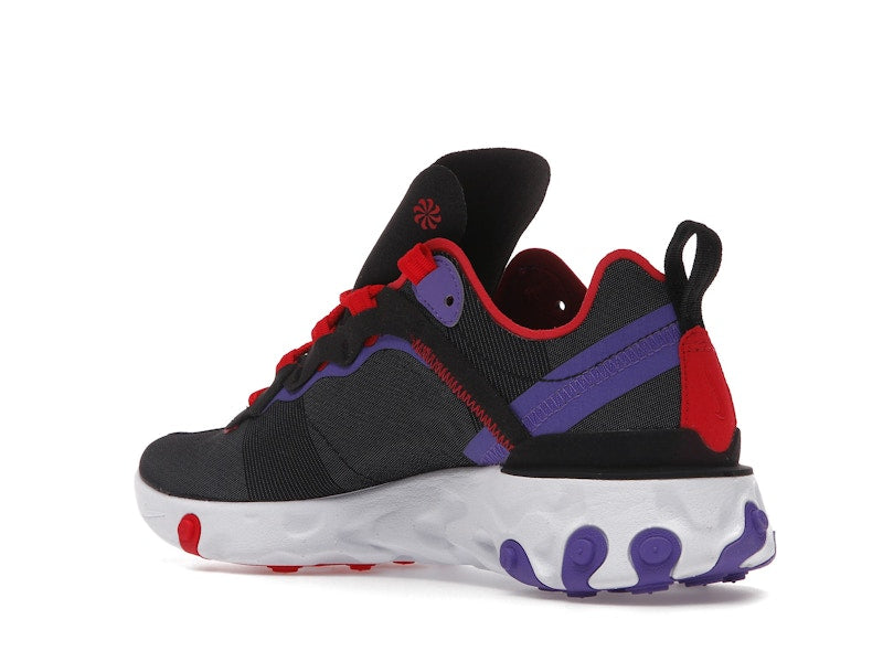 Nike React Element 55 Black University Red (Women's)