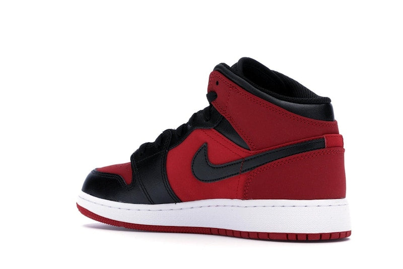 Jordan 1 Mid Gym Red Black (GS)