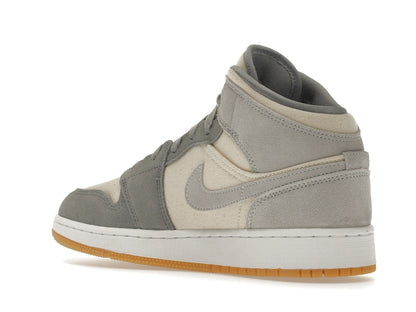 Jordan 1 Mid SE Coconut Milk Particle Grey (GS)
