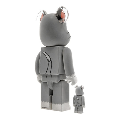 Bearbrick Tom and Jerry: Tom Flocky 100% & 400% Set