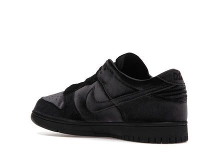 Nike Dunk Low Dover Street Market Triple Black Velvet