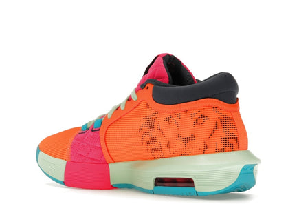Nike LeBron Witness 8 Total Orange Laser Fuchsia