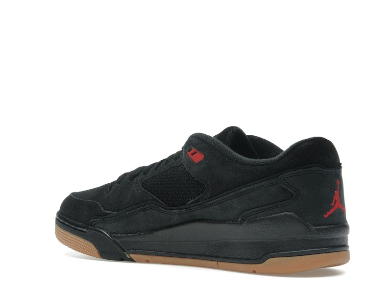 Jordan Flight Court Black Red