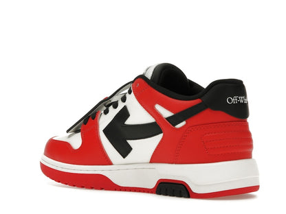OFF-WHITE Out Of Office OOO Low Tops Red Black (2024)
