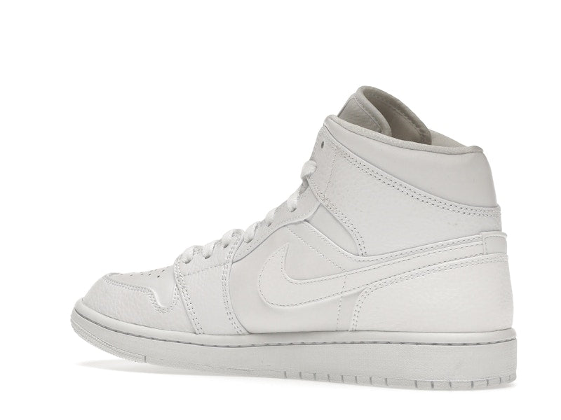 Jordan 1 Mid Triple White 2.0 (2020)
