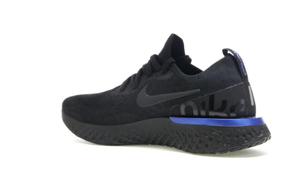 Nike Epic React Flyknit Black Racer Blue (Women's)