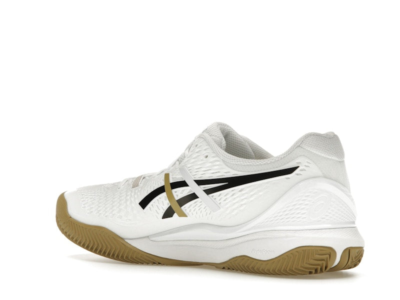 ASICS Gel-Resolution 9 Clay BOSS Matteo Berrettini White Camel