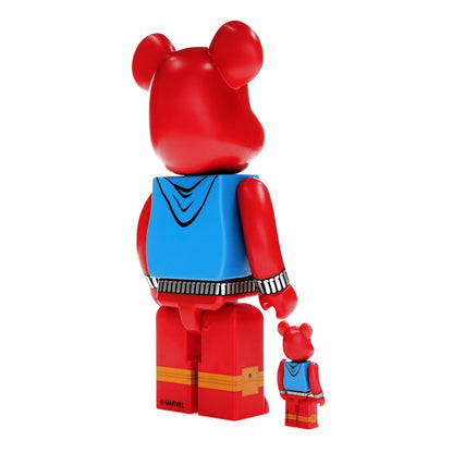 Bearbrick x Marvel Spider-Man Scarlet Spider 100% & 400% Set