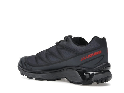 Salomon XT-6 JJJJound Black Fiery Red