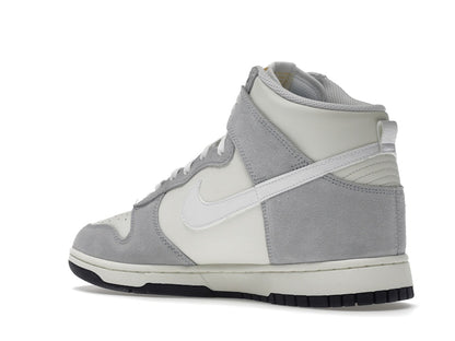 Nike Dunk High Retro Sail Pure Platinum Black White