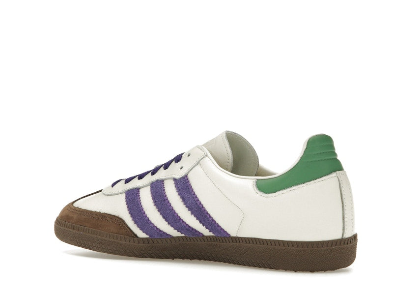 adidas Samba OG Off White Core Purple Green Brown (Women's)