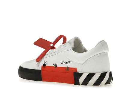 OFF-WHITE Vulcanized Low White Teal Canvas