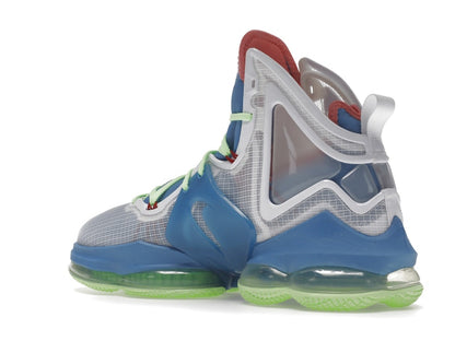 Nike LeBron 19 Dutch Blue Lime Glow