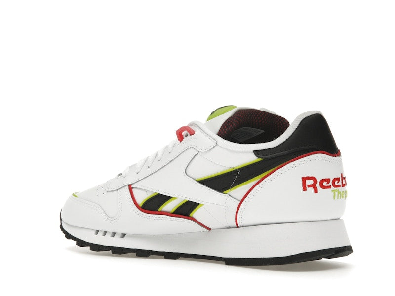 Reebok Classic Leather The Pump White Acid Yellow