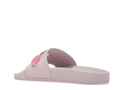 Burberry Logo Graphic Rubber Slide Pale Candy Pink (Women's)