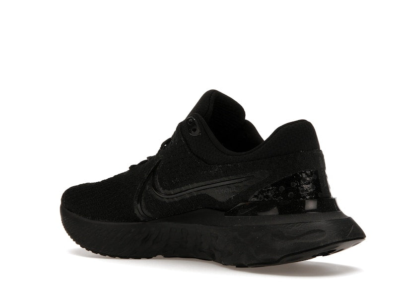 Nike React Infinity Run Flyknit 3 Triple Black