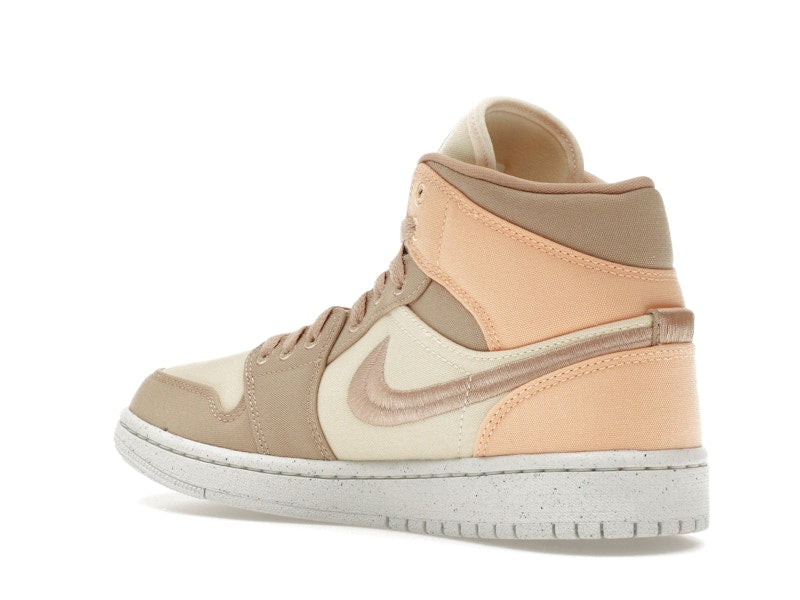 Jordan 1 Mid SE Canvas Khaki (Women's)