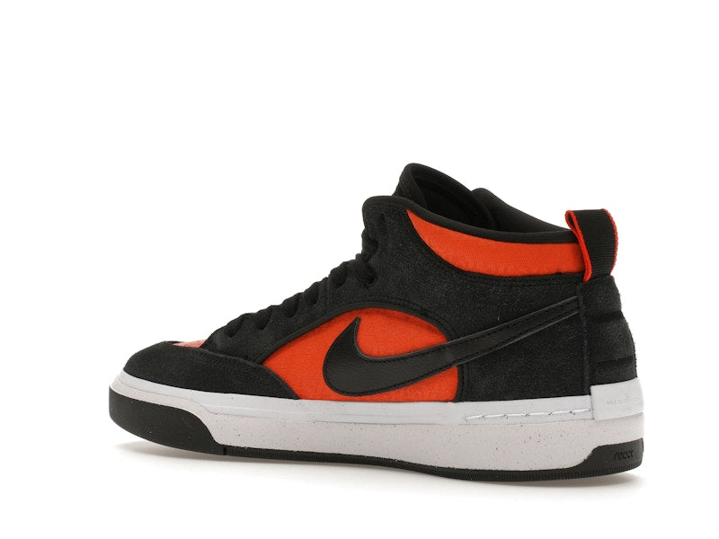 Nike SB React Leo Black Electro Orange