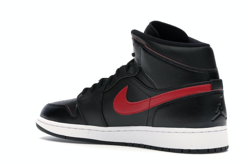 Jordan 1 Retro Mid Black Team Red