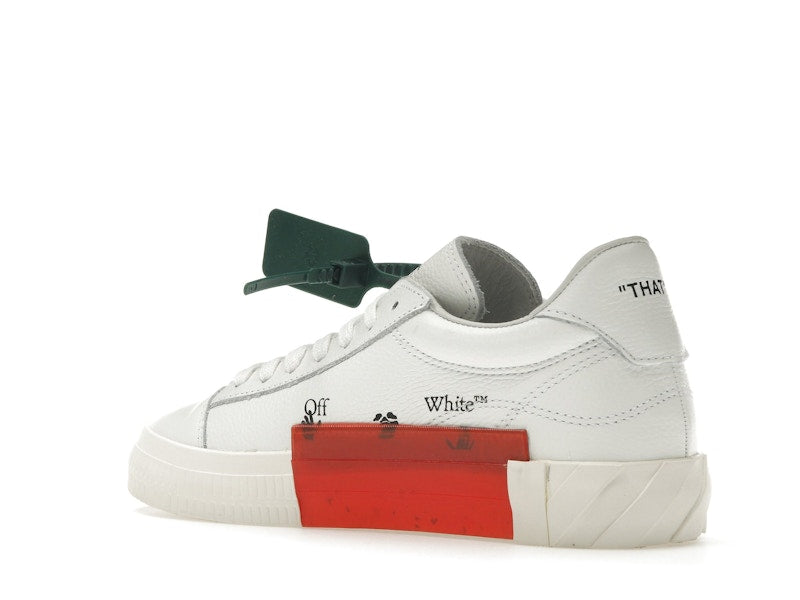 OFF-WHITE Vulc Low Leather White White (Women's)