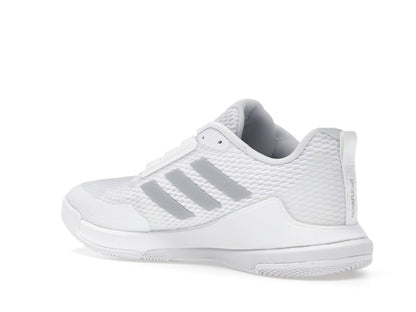 adidas Novaflight 2 Indoor Cloud White Silver Metallic (Women's)