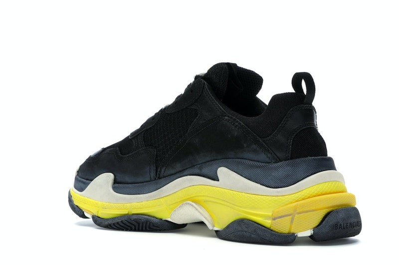 Balenciaga Triple S Black Yellow (Women's)