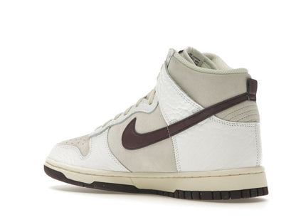 Nike Dunk High Light Orewood Brown Burgundy Crush (Women's)