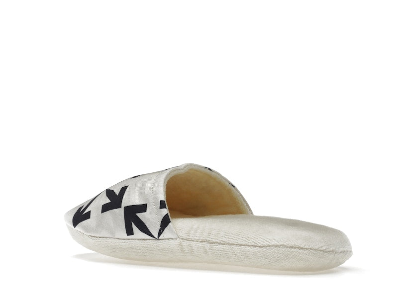OFF-WHITE Arrow Pattern Slippers White/Black