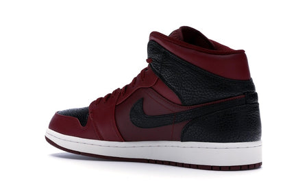 Jordan 1 Retro Mid Team Red Black