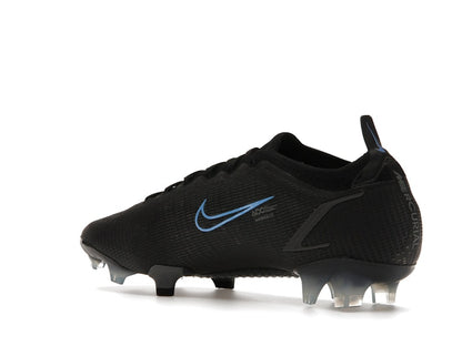 Nike Vapor 14 Elite FG Flyknit Black Iron Grey Blue