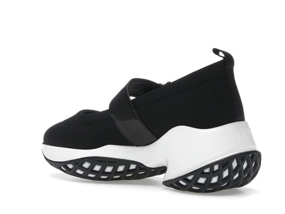 Roger Vivier Viv' Run Babies Black White Crystal Buckle (Women's)