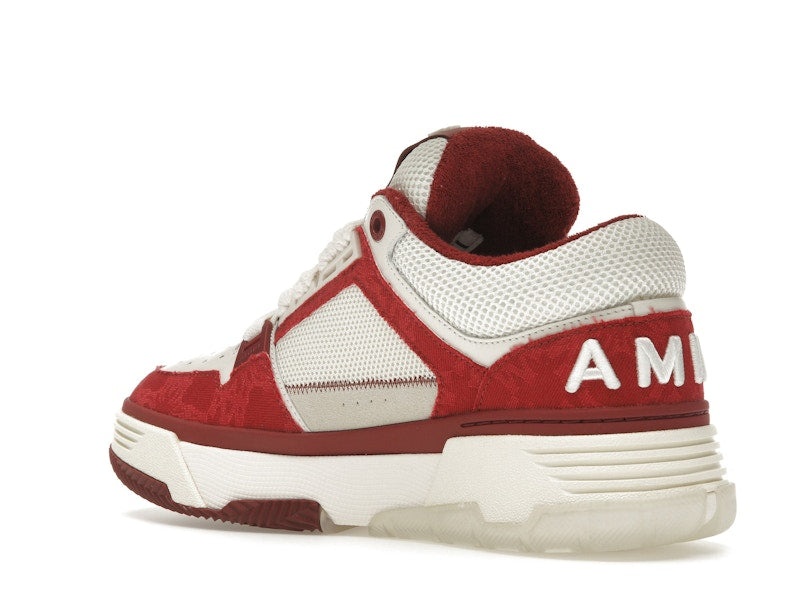 AMIRI MA-1 Deep Red Quad Monogram Print