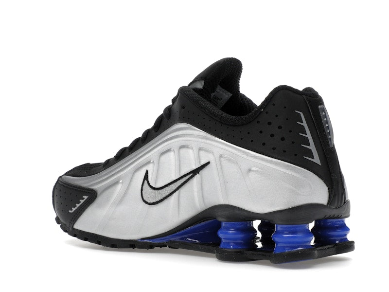 Nike Shox R4 Metallic Silver Black Racer Blue (Women's)
