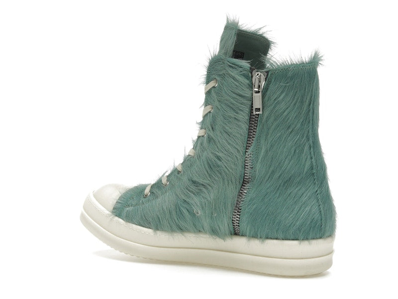 Rick Owens Strobe High Pony Hair Aqua