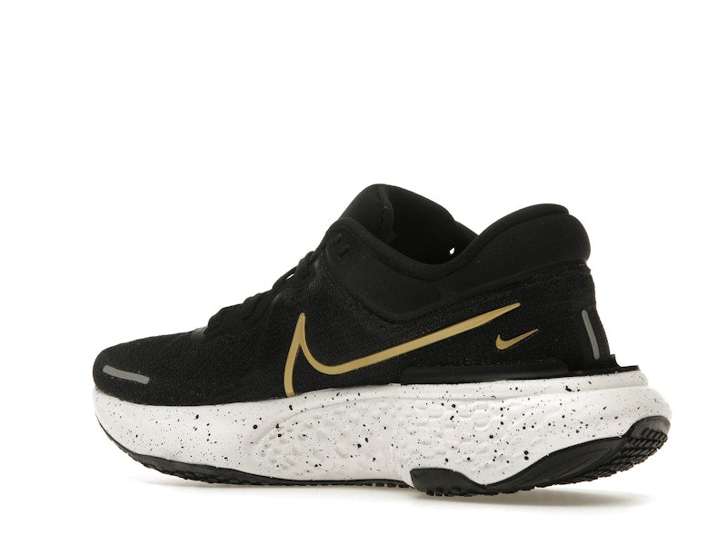 Nike ZoomX Invincible Run Flyknit Black Metallic Gold (Women's)