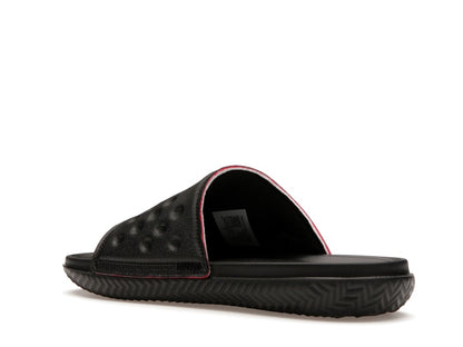 Jordan Play Slide Black University Red