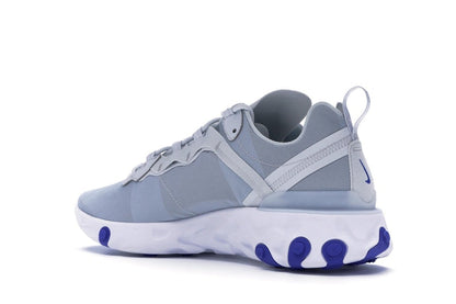Nike React Element 55 Pure Platinum Racer Blue