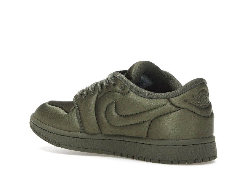 Jordan 1 Low Method of Make Satin Medium Olive (Women's)