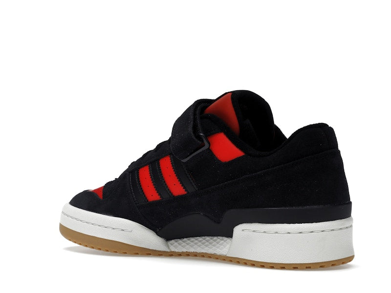adidas Forum Low Core Black Core Black Vivid Red