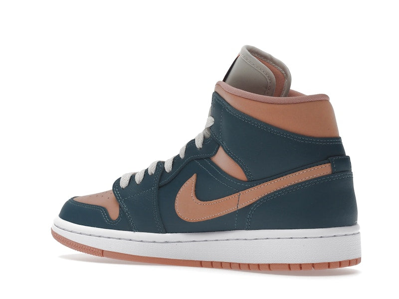 Jordan 1 Mid Dark Teal Green (Women's)