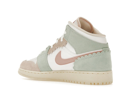 Jordan 1 Mid SE Pink Oxford (GS)
