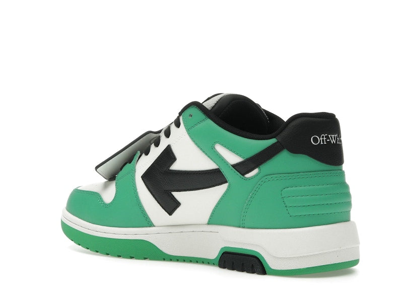 OFF-WHITE Out Of Office "OOO" Low Tops Green Black