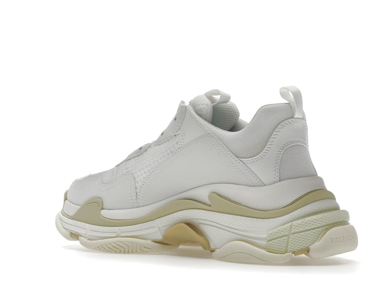 Balenciaga Triple S White Tan