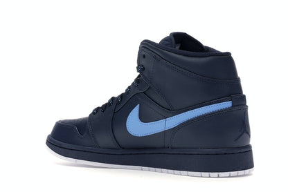 Jordan 1 Retro Mid Obsidian University Blue