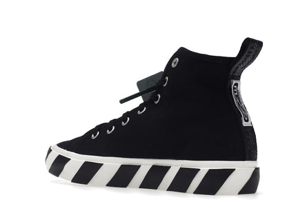 OFF-WHITE Vulc Mid Canvas Black White