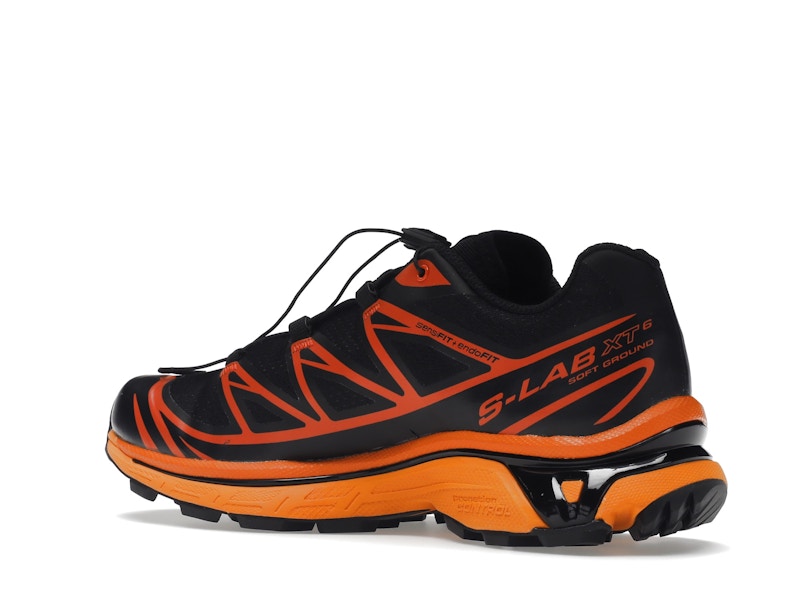 Salomon XT-6 Black Magnet Vibrant Orange